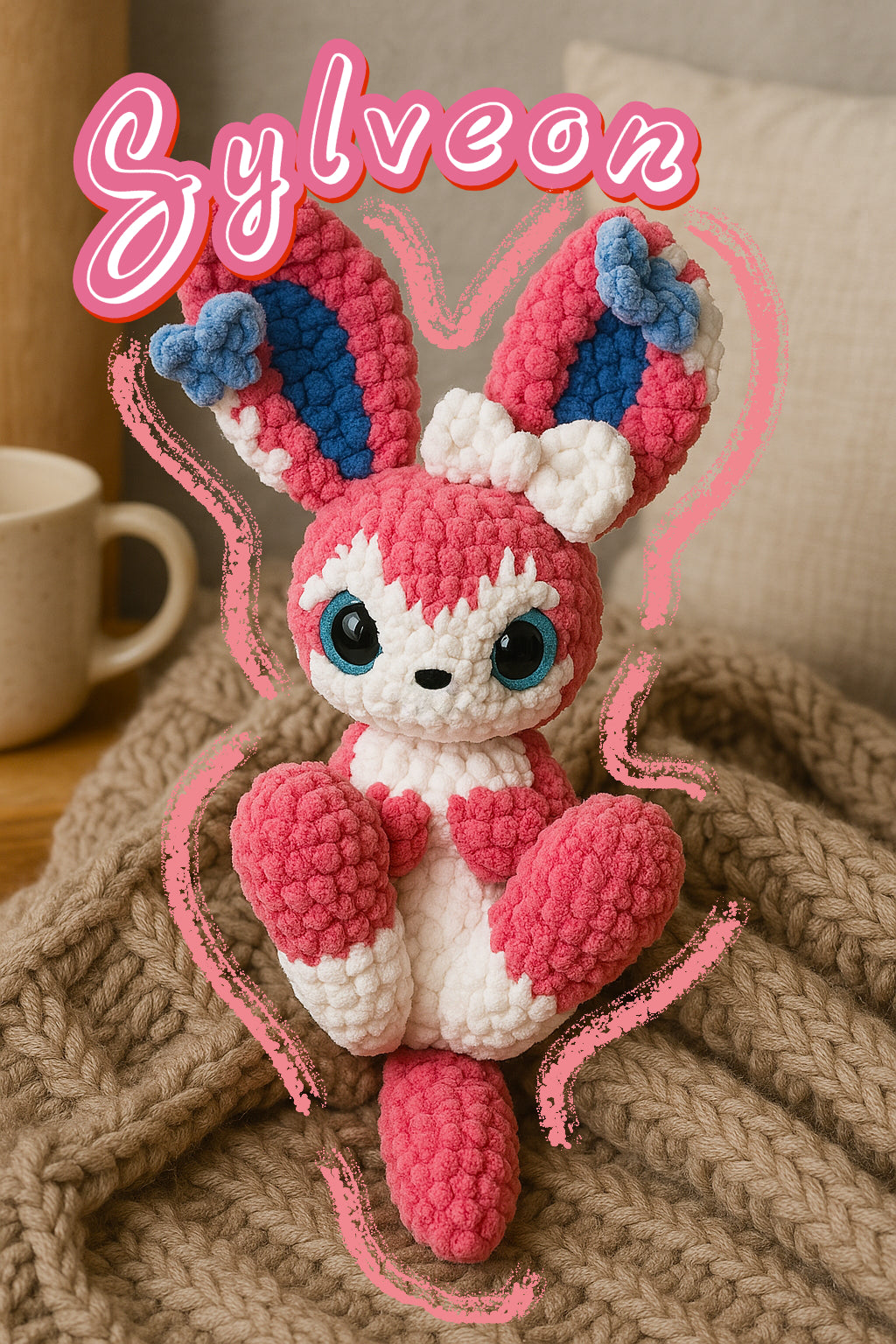 🧚 Sylveon Crochet Plush