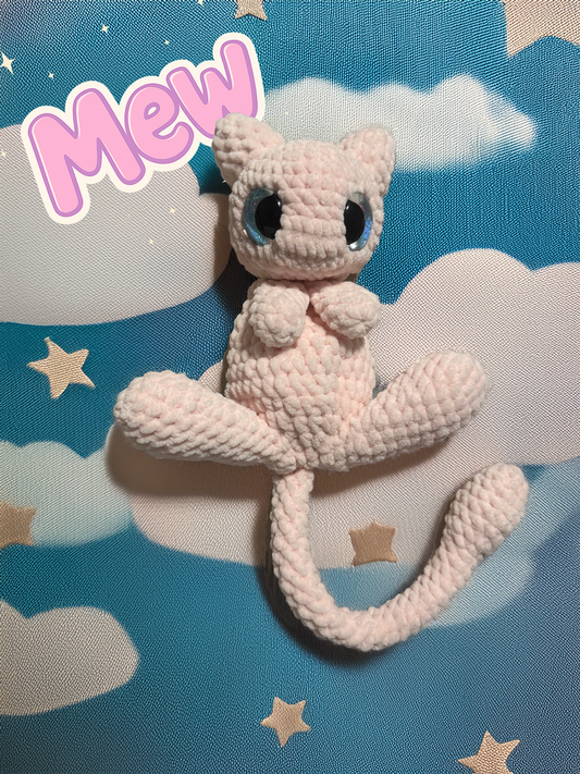 🌸 Mew Crochet Plush