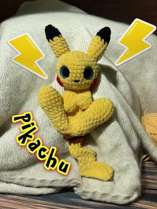 ⚡Pikachu Crochet Plush