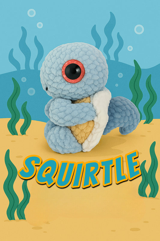 🌊 Squirtle Crochet Plush