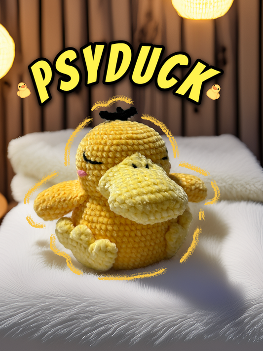 🐤 Psyduck Crochet Plush